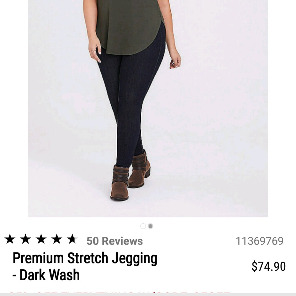 Torrid Premium Stretch Jeggings